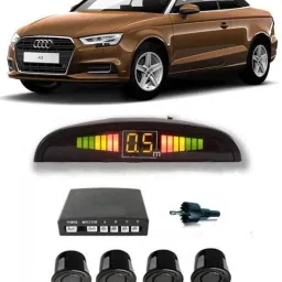 JJB2 Black Car Reverse Parking Sensor with LED Display 4 Sensor A2 Parking Sensor-13