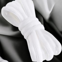 Royal Bird 6 WHITE OVAL SHOE LACE Shoe Lace-image-101