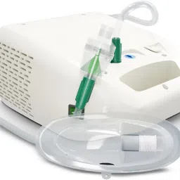 AGEasy Compact & Low Sound Compressor Machine Kit with Mouth Piece, Child & Adult Mask Nebulizer-11