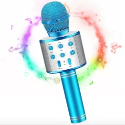 Portable Bluetooth Karaoke Mic with Speaker and Advance Features Microphone Microphone-picture-19