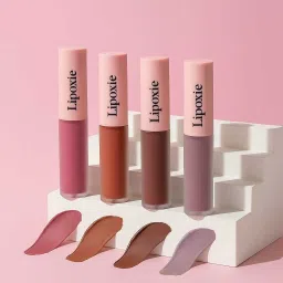 Matte Lipstick 4in1 Set | Mini Nude Combo | Long Stay & Waterproof-10