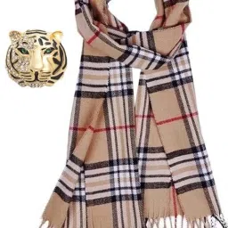 David Klein Checkered Men Muffler-image-65
