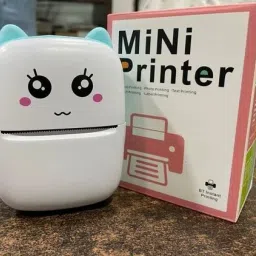 TECHEL Mini Printer Fast Paper Label Printer zxc5 Single - TextUsed For: Title, Compare-21