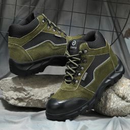 Steel Toe Suede Safety Shoe-image-82