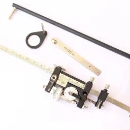 Planimeter Sliding Roller Drum Type Superior Quality Planimeter Set With Box Manometer-image-0