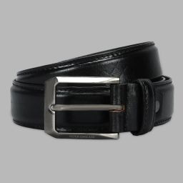 Men Black Genuine Leather Belt-image-22