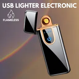 USB Cigarette Lighter for Smoking Windproof Slim Lighter with Fingerprint G411 USB Cigarette Lighter for Smoking Windproof Slim Lighter with Fingerprint G411 Pocket Lighter-picture-6