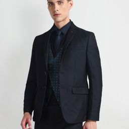 arrow Men Three Piece Solid Suit-picture-49