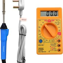 Beginner Basic Soldering Iron Kit Pack-2 | Digital Multimeter| Soldering iron 25 W Simple-image-12