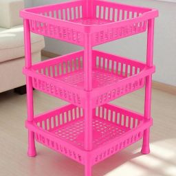 Dish Drainer Kitchen Rack Multipurpose kitchen rack for househlod-1 Plastic-image-94
