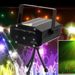 ™ ADJUSTMENT DJ DISCO PARTY CLUB LED R&B CONTROL LASER PROJECTOR STAGE LIGHT Shower Laser Light Disco Ball Set-2