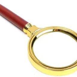 Magnifying Tool 10x Magnification 70 mm Zoom Magnifier Glass (Brown / Gold) 10x Magnification 70 mm Zoom Magnifier Glass-image-31