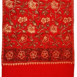SSKfashions Acrylic, Wool Embroidered Women, Men Shawl-image-51