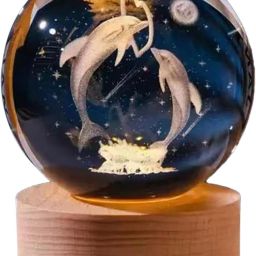 Crystal Ball Night Light 3D Inner Carved Lighting Crystal Ball with LED Base Table Lamp-image-71