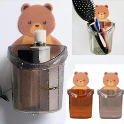 webdealz Easy to Install Self Adhesive Wall Mount Teddy Bear Holder/Organizer x1.388 Stationery Organizer-picture-16