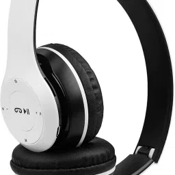 wanzhow Wireless Portable Bluetooth Headphone Support with Stereo Fm, Memory Card Bluetooth Headset image 3