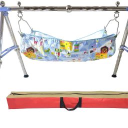 Newborn baby cradle,Baby Cradle with Comfortable Hammock,baby cradle for travel-17