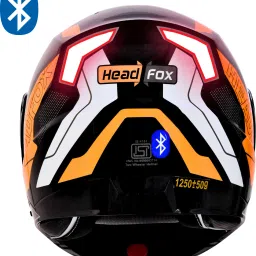 N2 Air 7 Smart Bluetooth Helmet: Calls, Music , GPS & Voice Asst. Road DV Motorbike Helmet-picture-5