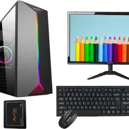 Punta Budget Gaming 256 GB SSD ,2GB GT-610 Graphics Card Core i5 (8 GB DDR3/256 GB SSD/Windows 10 Pro/2 GB/18.5 Inch Screen/POLO with 18.5 LED)-25