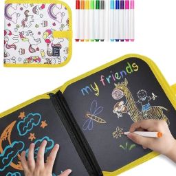 Drawing Erasable book Doodle for Easy to drawing-10