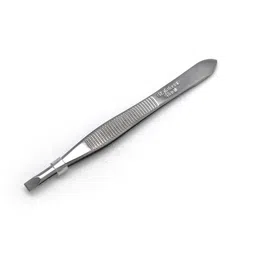basicare Grey Textured Flat Tweezer-11