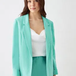 DOROTHY PERKINS Women Solid Open Front Blazer-picture-47