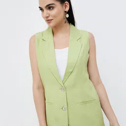 CODE by Lifestyle Single Breasted Sleeveless Blazer-picture-26