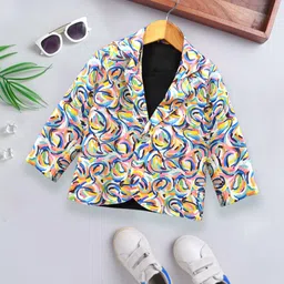 A.T.U.N. Infant Boys Printed Party Blazer-picture-12