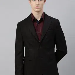 RARE RABBIT Men Rage Slim Fit Single-Breasted Blazer-image-54