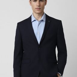 Van Heusen Men Slim-Fit Single-Breasted Notched Lapel Casual Blazer-26