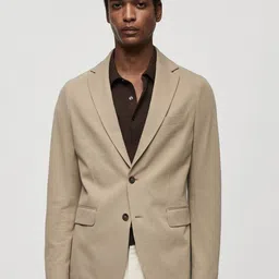 MANGO MAN Structured Slim Fit Blazer-image-51