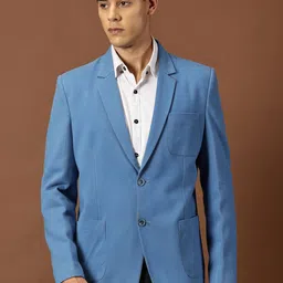 INVICTUS Solid Slim-Fit Single-Breasted Formal Blazer-picture-46