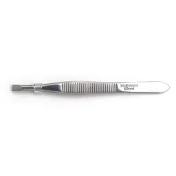 basicare Grey Textured Flat Tweezer image 5