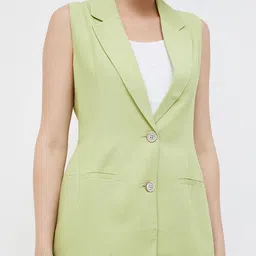 CODE by Lifestyle Single Breasted Sleeveless Blazer image 2