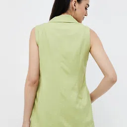 CODE by Lifestyle Single Breasted Sleeveless Blazer image 3