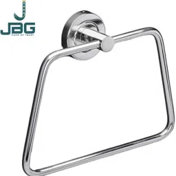 Towel Ring, Towel Hanger, Triangle Shape Pack of 1 Chrome Towel Holder-image-20