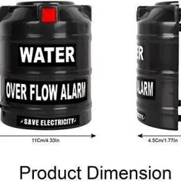Aarav Enterprises TANK SHAPE Water Overflow alarm for water Leak Wired Sensor Security System image 4