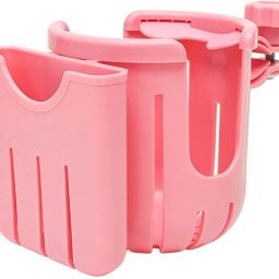 Universal Stroller Cup Holder and Phone Holder for Bike Wheelchair Walker Pink Stroller-image-69