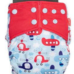 Reusable Bamboo Charcoal Baby Cloth Diapers-39