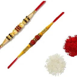 Thread Dcb_rakhiset_HG00A399 Assorted Chawal Roli Pack Set-image-8