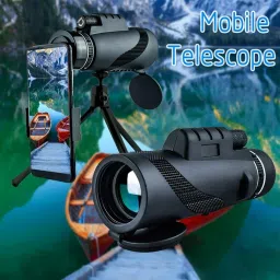 Bushne 40x60 Waterproof Portable Zoomable Telescope Clear Focus Monocular Binoculars-21