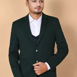 BAESD Notched Lapel Single Breasted Party Blazers-picture-22