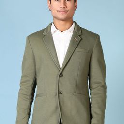 V-Mart Notched Lapel Single-Breasted Casual Blazer-image-22