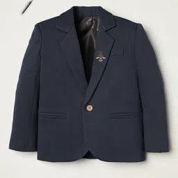 Ridokidz Boys Full Sleeves Single Breasted Blazer-21