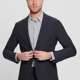 GUESS Single-Breasted Formal Blazer-53