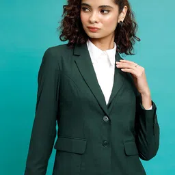 CHIC BY TOKYO TALKIES Single-Breasted Casual Blazer-picture-46