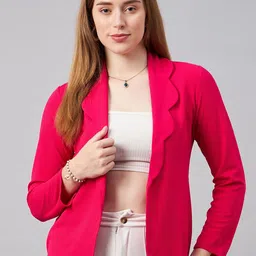 Chemistry Long Sleeves Front-Open Blazer-picture-39