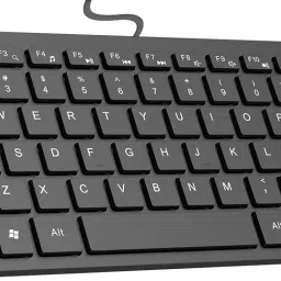 iVoomi Venom Mini Wired Keyboard + Robot Wired Mouse Combo Set image 2