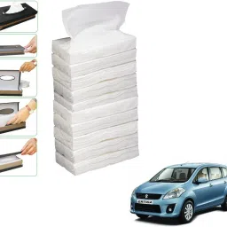 10 SET REFILLER WITH 100 PULLS (200 SHEETS) FOR MARUTI SUZUKI ERTIGA 2012-2017 Vehicle Tissue Dispenser-16