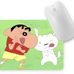 Aniithing shinchan & Shiro gaming Mouse Pad Non-Slip Rubber Base for Computer leptop Mousepad-14